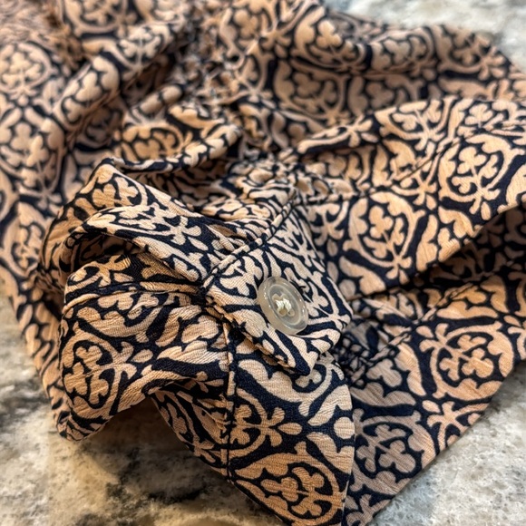 bishop + young | Rachel Ruched Sleeve Blouse in Rhapsody Print Size S Small - Picture 10 of 12